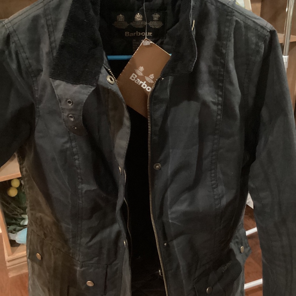 Barbour Convoy Tartan Waxed Jacket  US size 10